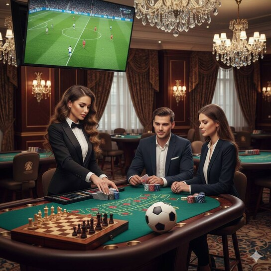 Crypto Betting Illustration